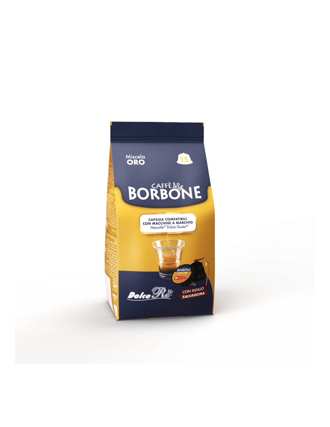 Caffè Borbone Miscela Blu - 90 capsule (6 confezioni da 15